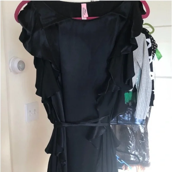 Agent Provocateur Bev dress/cover-up black size 2 in Agent sizes - Picture 2 of 2